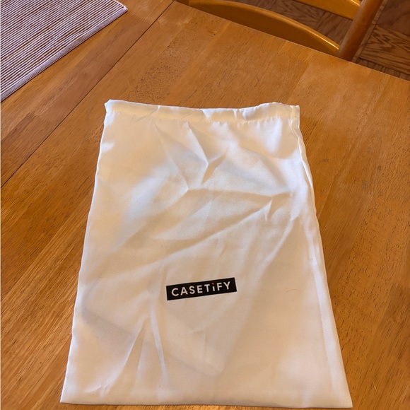 Casetify Black Tablet Case with Red Tomato Pattern by Tess Smith-Roberts - Picture 3 of 4